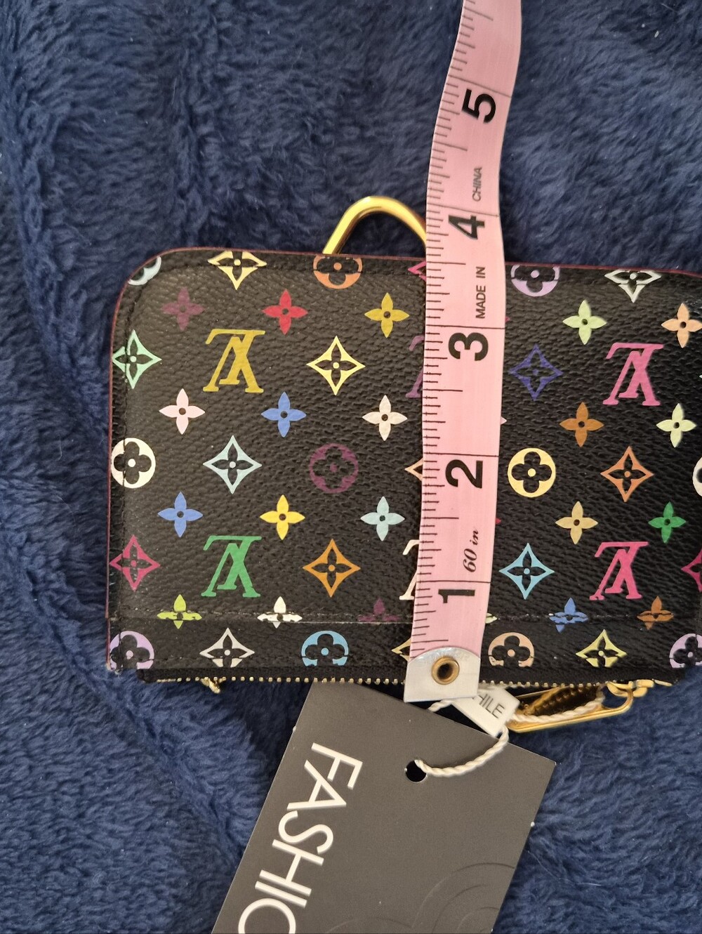 Louis Vuitton Black Murakami Multicolor Monogram Key Coin Pouch - Picture 13 of 13